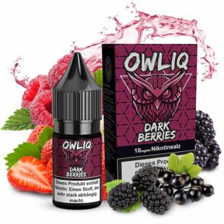 OWLIQ Nikotinsalz 10ml - Dark Berries 10mg/ml