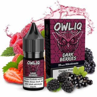 OWLIQ Nikotinsalz 10ml - Dark Berries 20mg/ml