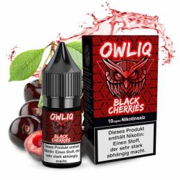 OWLIQ Nikotinsalz 10ml - Black Cherries