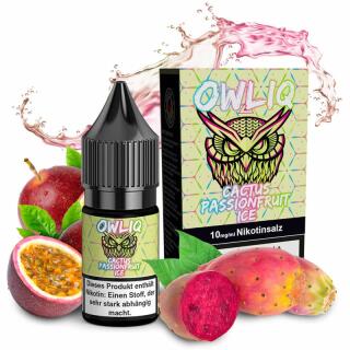 OWLIQ Nikotinsalz 10ml - Cactus Passionsfruit Ice 10mg/ml