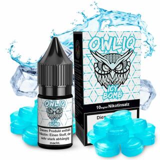 OWLIQ Nikotinsalz 10ml - Icy Bomb 10mg/ml