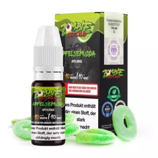 Zombie 10ml Nikotinsalz Liquid - ApfelSeiMudda 10mg/ml