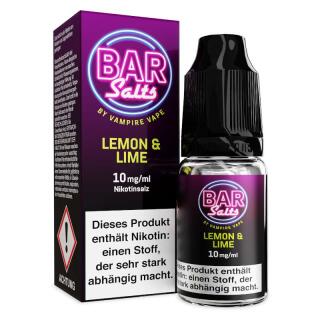 Bar Salts by Vampire Vape 10ml - Lemon Lime 10mg/ml