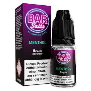 Bar Salts by Vampire Vape 10ml - Menthol 5mg/ml