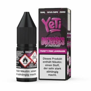 Yeti Overdosed Nic Salt - Frosty Pink Lemonade 20mg