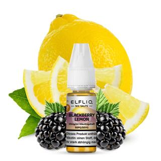 Elfliq by Elfbar Nikotinsalz 10ml Liquid - Blackberry Lemon 10mg/ml