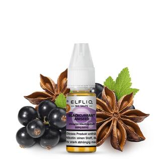 Elfliq by Elfbar Nikotinsalz 10ml Liquid - Blackcurrant Aniseed 10mg/ml