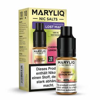 Maryliq Nikotinsalz by Lost Mary 10ml Liquid - Cherry Lemon Mint 20mg/ml