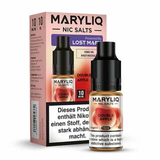 Maryliq Nikotinsalz by Lost Mary 10ml Liquid - Double Apple