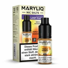 Maryliq Nikotinsalz by Lost Mary 10ml Liquid - Triple Mango