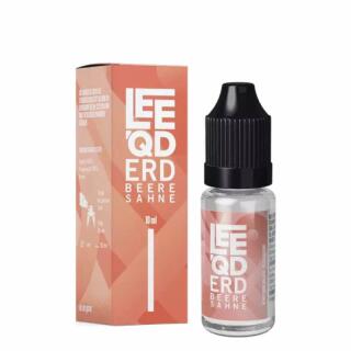 LEEQD Liquid 10ml - Crazy Erdbeere Sahne 6mg/ml