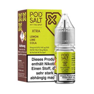 Pod Salt Xtra Nikotinsalz - Lemon Lime Cola 10mg/ml