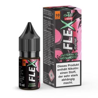 Revoltage Flex Overdosed Nikotinsalz - Strawberry 10ml 10mg/ml