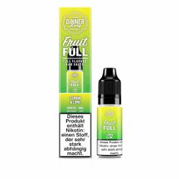 Dinner Lady Nikotinsalz Fruit Full - Lemon &amp; Lime 10ml