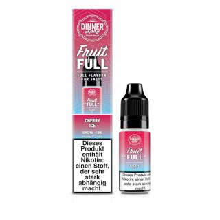 Dinner Lady Nikotinsalz Fruit Full - Cherry Ice 10ml