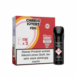 Charlie Lovers Elfa Ersatzpods - Dragonfruit 10mg/ml