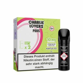 Charlie Lovers Elfa Ersatzpods - Kaktus Ice 10mg/ml