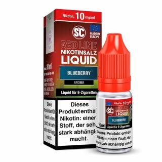 SC Red Line 10ml Nikotinsalz - Blueberry 10mg/ml