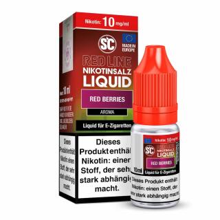 SC Red Line 10ml Nikotinsalz - Red Berries 10mg/ml