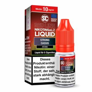 SC Red Line 10ml Nikotinsalz - Strong Cassis 10mg/ml