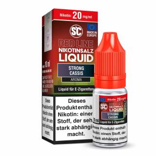 SC Red Line 10ml Nikotinsalz - Strong Cassis 20mg/ml