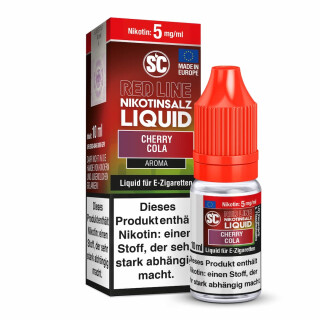 SC Red Line 10ml Nikotinsalz - Cherry Cola 5mg/ml