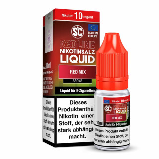 SC Red Line 10ml Nikotinsalz - Red Mix 10mg/ml