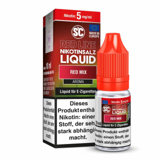 SC Red Line 10ml Nikotinsalz - Red Mix 5mg/ml