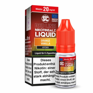 SC Red Line 10ml Nikotinsalz - Orange Vanilla 20mg/ml